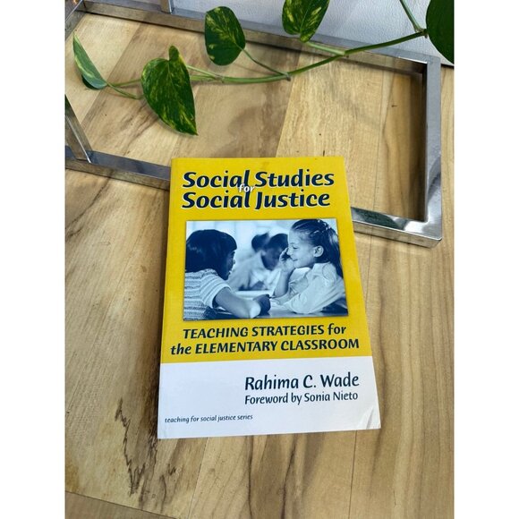 Social studies for social justice, paperback book - Picture 1 of 7